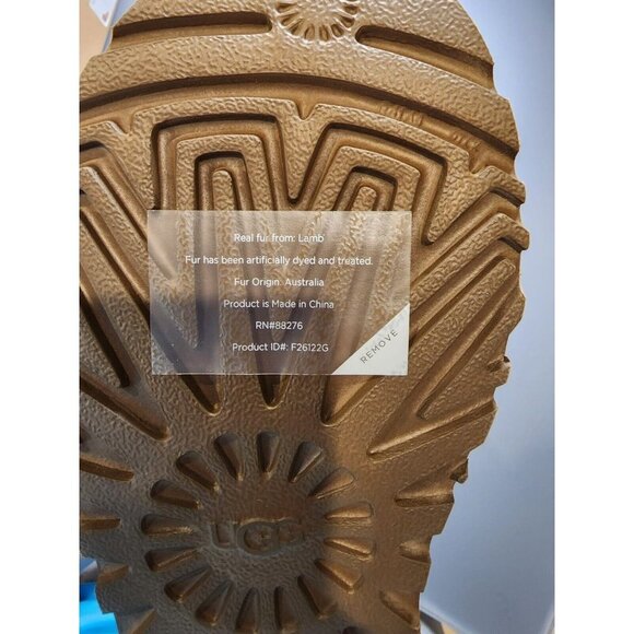 UGG Women Classic Mini II Chestnut Winter Boot US Size 6 - Picture 8 of 8